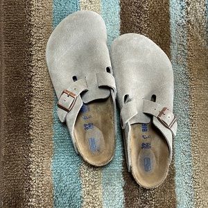 Boston Birkenstocks (Taupe)